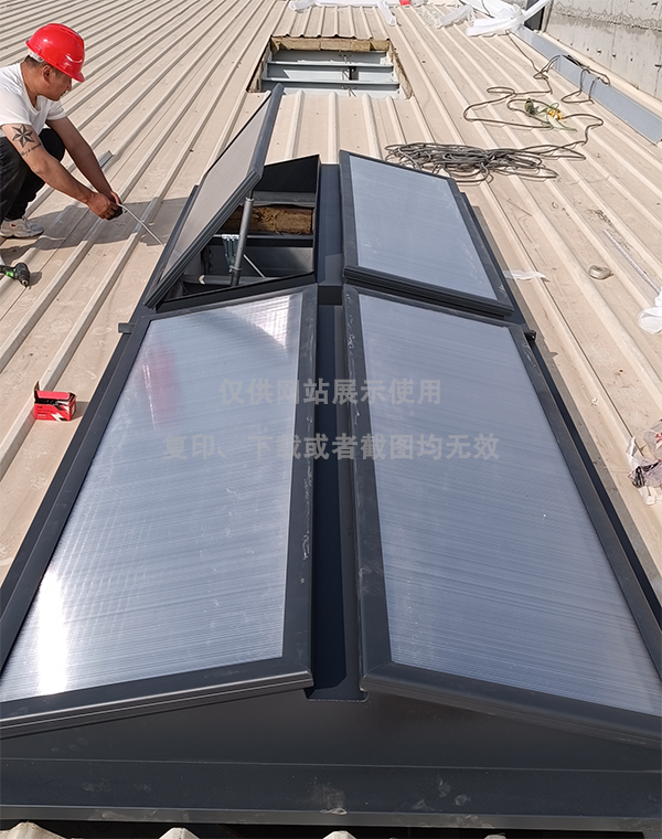 兰州王老吉生产车间临潭排烟天窗