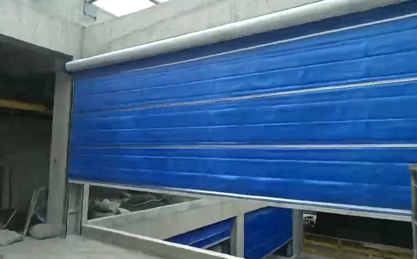 大型物流园区完成临潭防火门整体安装工程